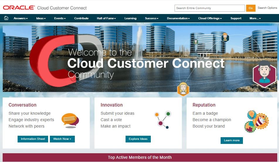 Oracle-Cloud-Customer-Connect